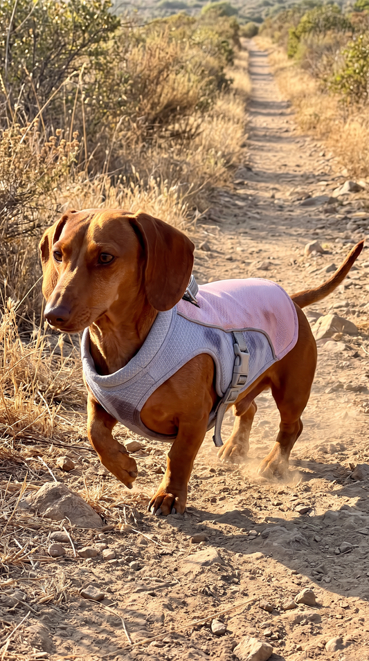 Cool Walk Vest - wearable cooling for active dogs